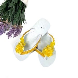 Grendene Women's Hand Beaded Sandals